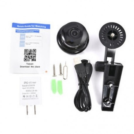 US Plug 1080P vezeték nélküli mini WIFI IP kamera HD intelligens otthoni biztonsági kamera éjszakai látás JP
