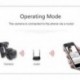 US Plug 1080P vezeték nélküli mini WIFI IP kamera HD intelligens otthoni biztonsági kamera éjszakai látás JP