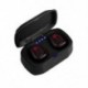 Gun Black Mini True vezeték nélküli Bluetooth fülhallgató fülhallgató HIFI fülhallgatóval