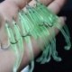 50db vörös földigiliszták Horgász csalik Crankbaits horogok Garnélarák Minnow Frog Fish Baits Bass Tackle Tool