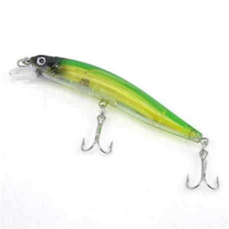 1db csalit (hossz 10cm) Horgász csalik Crankbaits horogok Garnélarák Minnow Frog Fish Baits Bass Tackle Tool