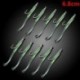 10PCS fényes csalit (hossza 6 ... Horgász csalik Crankbaits horogok Garnélarák Minnow Frog Fish Baits Bass Tackle Tool
