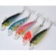 1PCS fekete gumi egér 5,5 cm Horgász csalik Crankbaits horogok Garnélarák Minnow Frog Fish Baits Bass Tackle Tool