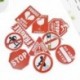 50db 50Pcs nagykereskedelmi vicces fekete és piros matricák snowboard poggyász autó laptop