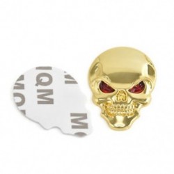 Arany koponya (50 mm * 35mm) Vinyl Boat ablak Autó teherautó matrica Vicces / koponya / halászati művészet lökhárító