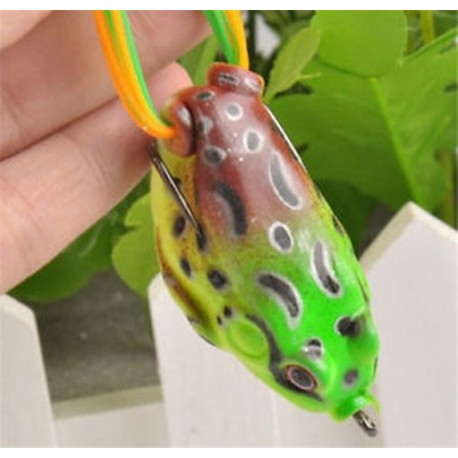 1PC barna forg 8cm Horgász csalik Crankbaits horog Minnow garnélarák béka Fish Baits Bass Tackle Tool