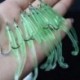1PCS fekete gumi egér 5,5 cm Horgász csalik Crankbaits horog Minnow garnélarák béka Fish Baits Bass Tackle Tool