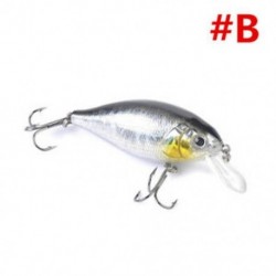 B 1db 7 cm-es 13g-os halászati csalit Horgász csalik Crankbaits horog Minnow garnélarák béka Fish Baits Bass Tackle Tool