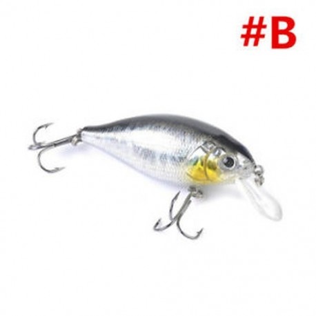 B 1db 7 cm-es 13g-os halászati csalit Horgász csalik Crankbaits horog Minnow garnélarák béka Fish Baits Bass Tackle Tool