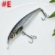 E 1db 11cm 13g halászati csalit Horgász csalik Crankbaits horog Minnow garnélarák béka Fish Baits Bass Tackle Tool