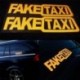 2db öntapadós autós matrica - FAKE TAXI felirattal