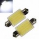 2PC DC 12V LED 41mm Festoon COB 12 zseton autós kupola olvasófény Autós világítás