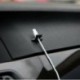 8Pcs autós töltő vonal fejhallgató USB kábel autó klip belső kiegészítők fekete