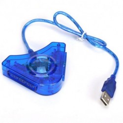 Kettős PSX - PS1 - PS2 átalakító USB kábel PC-hez