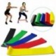 Fekete Ellenállás rugalmas gumiszalagok Gyakorlati jóga zenekarok Fitness jóga edzőterem edzés JP
