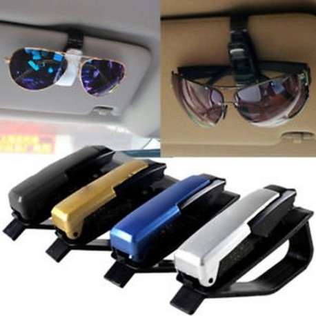 1PCS autó jármű tartozék Sun Visor szemüveg szemüveg napszemüveg kártya toll tartó klip