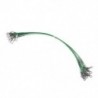 20Pcs 20cm Rengeteg 20PCS Zöld 15/20 / 25cm Snap Fishing Trace Lures Leader Steel Wire Spinner