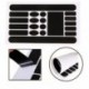 Szénfekete Új Bike Chainstay Frame Scratch Protector kerékpár védő matrica Paster