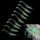 5.6cm 10PCS világító gumi angolna halászati csalik féreg basszus hajtóka horgászat kültéri halászat