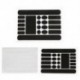 Szénfekete Hot Bike Chainstay Frame Scratch Protector kerékpár védő matrica Paster