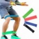 Zöld Jóga ellenállás zenekarok Fitness gumi hurok Pilates edzés gyakorlat rugalmas zenekar