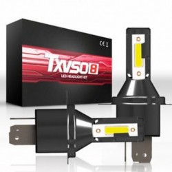 H4 (110W) 9005 9006 H4 H7 H8 / H9 / H11 COB 6000K autós LED fényszórókészlet