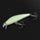 Műanyag 3D Minnow Éjszakai horgászbaj Csizmák Horgok Horgok Crankbait