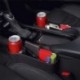 Autósülés Crevice Box tároló csésze ital szervező Auto Gap zseb tároló tartó