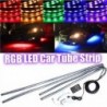 RGB távirányító autó LED csík alváz könnyű lágy fény Alul villogó lámpa