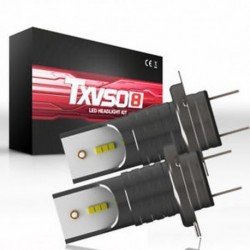 H7 110W 30000Lm autó LED fényszóró átalakító gömbök Canbus izzók sugárzó 6000K készlet