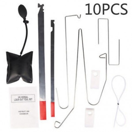 Univerzális autós ajtó kulcs elvesztette a zárolt vészhelyzeti nyitott kinyitó eszközt   légszivattyú készletet