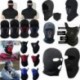 Fekete - Motoros védőmaszk - Símaszk - Unisex - 6-os verzió