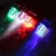 Piros Mini LED mélycsepp víz alatti gyémánt flash halászati könnyű tintahal strobe bait csalit