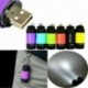 Piros 1PC újratölthető USB LED-es zseblámpa zseblámpa könnyű lámpa zseb kulcstartó gyűrű