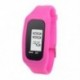 Rózsaszín Digitális LCD lépésszámláló kalória számláló séta futás lépés távolság karkötő néz