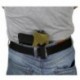 Fekete Kompakt Subcompact Pistols rejtett övcsomaghoz Ambidextrous IWB Holster