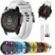 Fekete Garmin Fenix 5X GPS Watch csere Silicagel Gyors telepítésű sávszíj