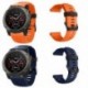 Fekete Garmin Fenix 5X GPS Watch csere Silicagel Gyors telepítésű sávszíj