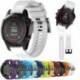 Piros Új csere Silicagel Gyors telepítésű sávszíj a Garmin Fenix 5X GPS Watchhez