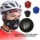 Fekete Hot Anti Dust kerékpározás kerékpár motorkerékpár Racing sí fél arcmaszk
