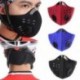 Fekete Hot Anti Dust kerékpározás kerékpár motorkerékpár Racing sí fél arcmaszk