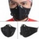 Fekete Hot Anti Dust kerékpározás kerékpár motorkerékpár Racing sí fél arcmaszk
