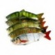 3 * 1PCS Minnow horgászbéka Crank Bait Hooks Bass Crankbaits Fogás a süllyedő popperhez