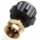 1LB gáz propán QCC1 szabályozószelep propán újratöltő adapter acél propánhoz
