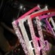 Rózsaszín Öntapadós akril strasszok ragaszkodnak a Scrapbooking kézműves matricához Új