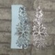 * 13 10 Szám (12 * 6,8 cm) DIY Metal 3D vágószerszámok Stencil Scrapbook Album papírkártya Dombornyomó kézműves