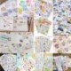 70db Mini papír DIY Papírnaptár Scrapbook Album napló Könyv dekoráció tervező matrica kézműves Új
