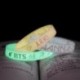 Citromsárga színű CHIMMY fluoreszkáló - sötétben világító karkötő - KPOP - BTS - Bangtan Boys - BT21