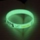 Citromsárga színű CHIMMY fluoreszkáló - sötétben világító karkötő - KPOP - BTS - Bangtan Boys - BT21