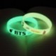 Citromsárga színű CHIMMY fluoreszkáló - sötétben világító karkötő - KPOP - BTS - Bangtan Boys - BT21
